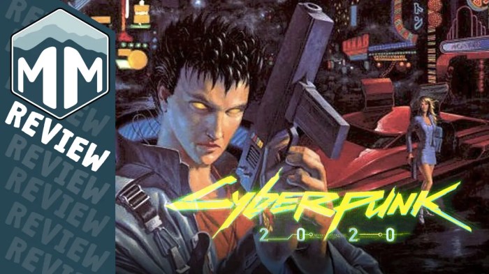 Cyberpunk roleplaying games with advanced tech